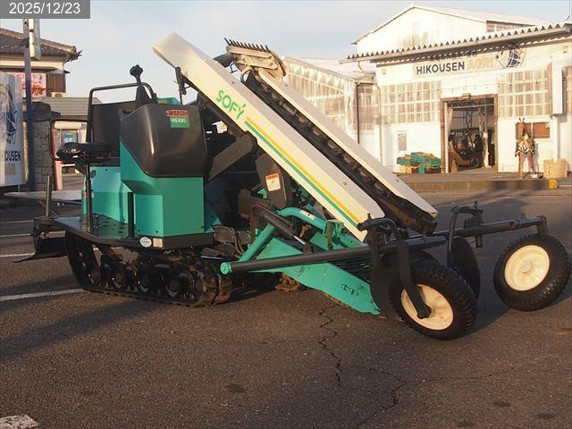 コバシ ネギ収穫機 写真